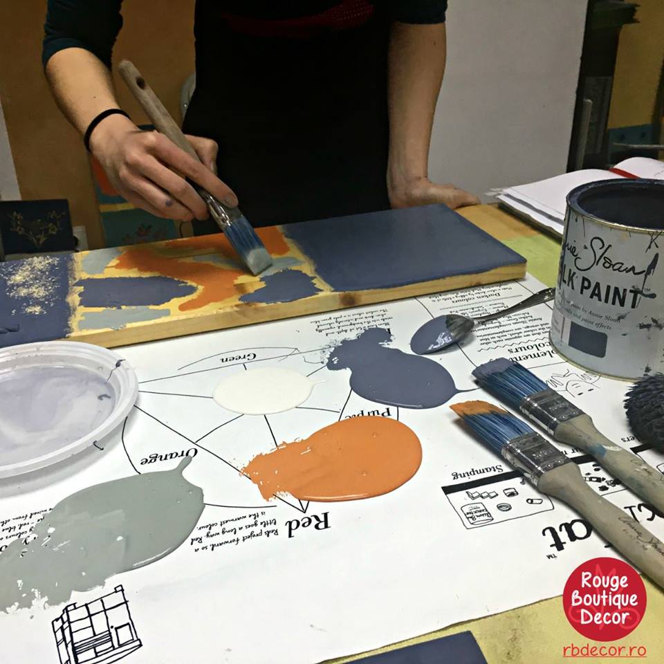 BAZĂ-2 Tehnici speciale de aplicare, cu Annie Sloan Chalk Paint™